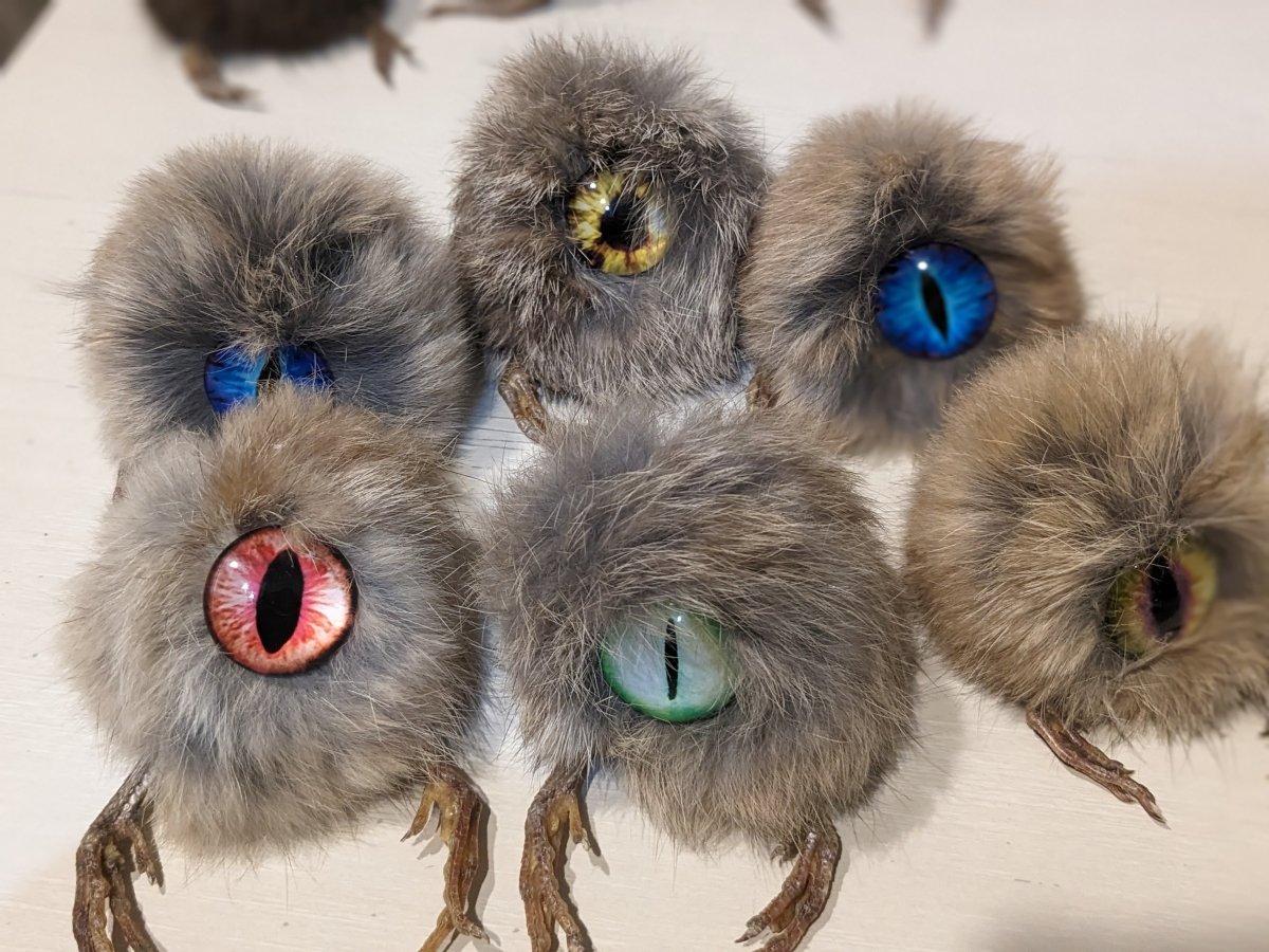 Furry Eyeball Jerry Monster - Uniquely Morbid®