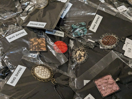 Snake Skin Pendant - DISCONTINUED - Uniquely Morbid®