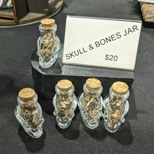 Skull and Bones Bottle - Uniquely Morbid®