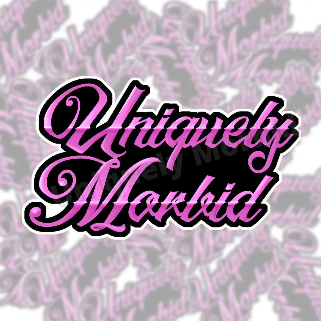 Uniquely Morbid Die Cut Sticker - Uniquely Morbid